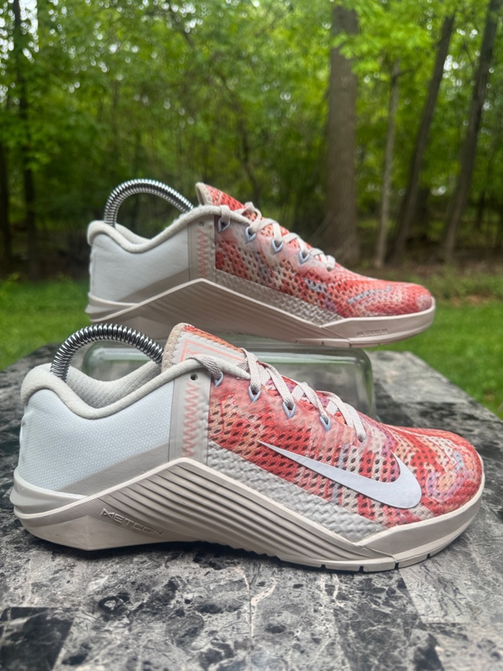Nike Metcon 6 Desert Sand Beige Pink Women Size 8.5 Training Shoes DJ3076-064